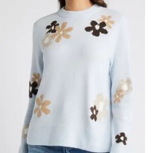 CeCe Floral Crewneck Sweater, size XXL